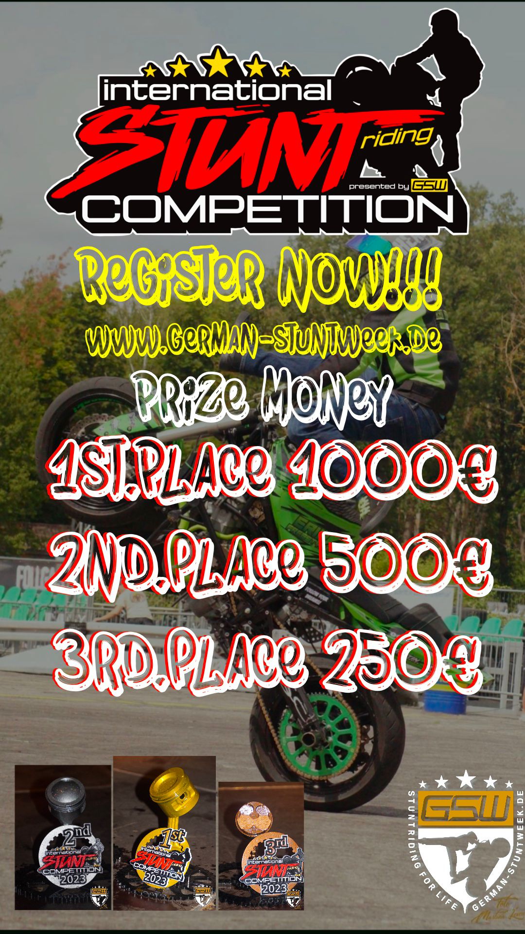 Competition Prize Money